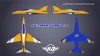 ULTIMATUM 2.0 m yellow/blue