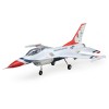 F-16 Thunderbirds 70mm EDF Jet BNF Basic with AS3X SAFE Select