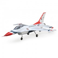 F-16 Thunderbirds 70mm EDF Jet BNF Basic with AS3X SAFE Select