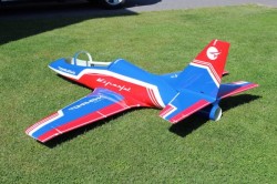 ViperJet 2,0 m,painted type F blue/red combo w/ Electron retract