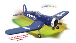 F4U CORSAIR SCALE 1:8  ARF .46-.55