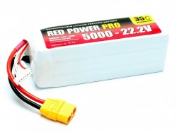 LiPo Akku RED POWER PRO 5000 - 22.2V