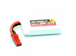 LiPo battery RED POWER XT 350 - 3,7V