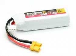 LiPo battery RED POWER XT 650 - 7,4V