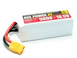 LiPo battery RED POWER XT 5000 - 18,5V