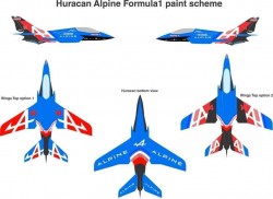 jet huracan special paint